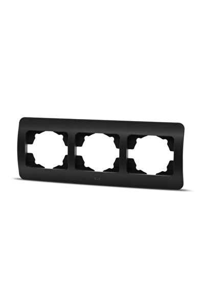 Danex Frame 3 seat matte black jazz -, elbi, black