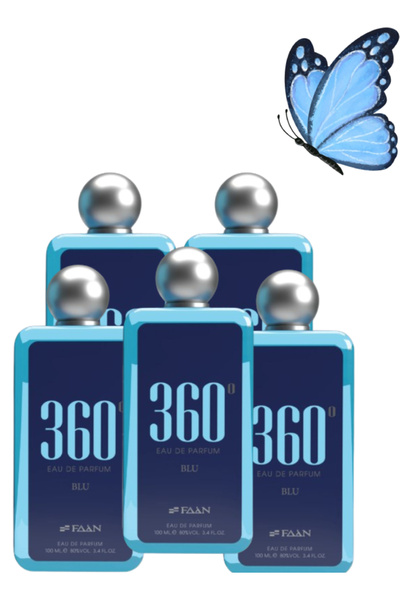 Faan 5 قطع عطر 360 بلو 100 مل