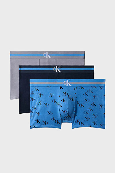 Calvin Klein Pamuklu 3 Pack Boxer Erkek BOXER LV00NB4636 NKM