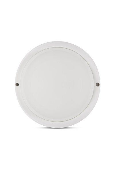 Danex Corp Bat LED Στρογγυλό Μικρό Φωτιστικό Οπάλ IP65 12W 4000K Διαχυτήρας Ο...
