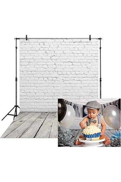 Fdit Brick Wall Photography Backdrop, Application for Wedding, Party and Prod...