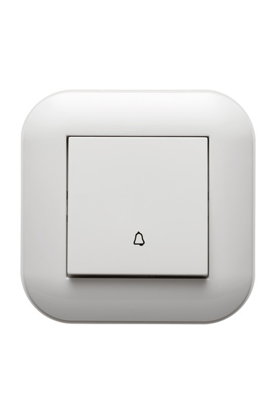 Danex 10a white loft doorbell switch - | 404-010201-207, ovivo, white