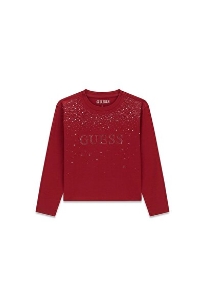 Guess Bluză de fată J6BI08K5778 Roșu