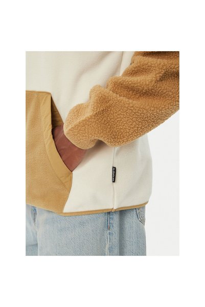Quiksilver Fleece pentru bărbați EQYPF03073 Bej