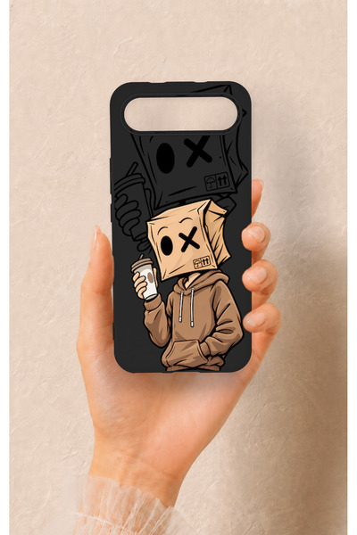 Vip Case Tecno Spark Slim Compatible Coffee Break Patterned Silicone Case