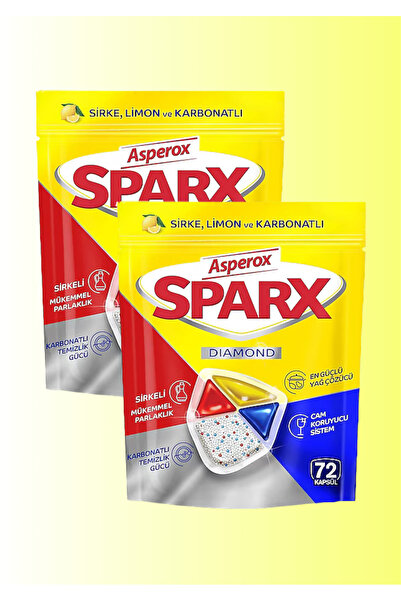 ASPEROX SPARX DİAMOND 144LÜ BULAŞIK KAPSÜLÜ