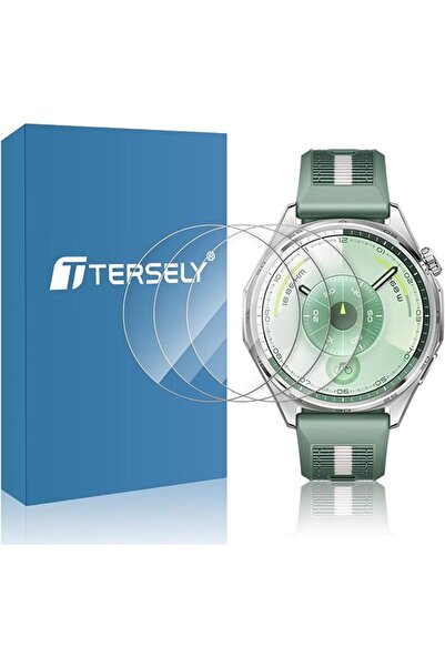 T Tersely 3 قطع واقي شاشة لساعة هواوي GT7/GT7 Pro/GT6/Pro مقاس 46 ملم
