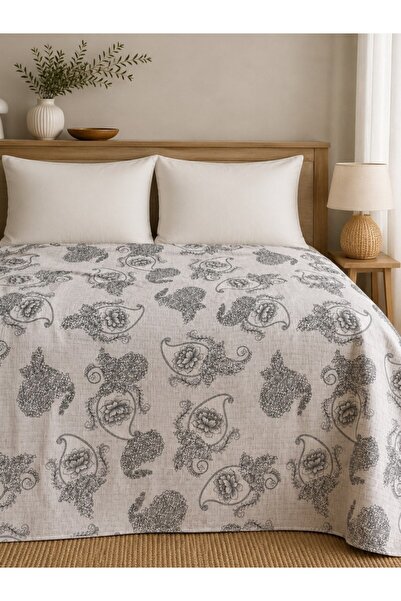Mulberry غطاء سرير مزدوج من قماش البيكيه 100% قطن 220×230