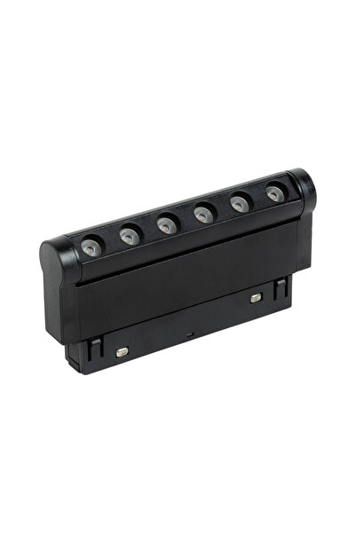 Danex Σποτ μαύρα σποτάκια, λεπτό, ρυθμιζόμενο, 6W, 4000K, IP20, για Sina Magn...