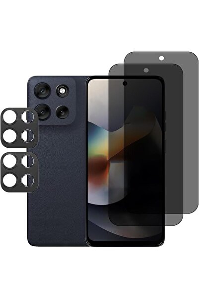 Moninsta Privacy Screen & Lens Protector for Motorola Moto G56 5G