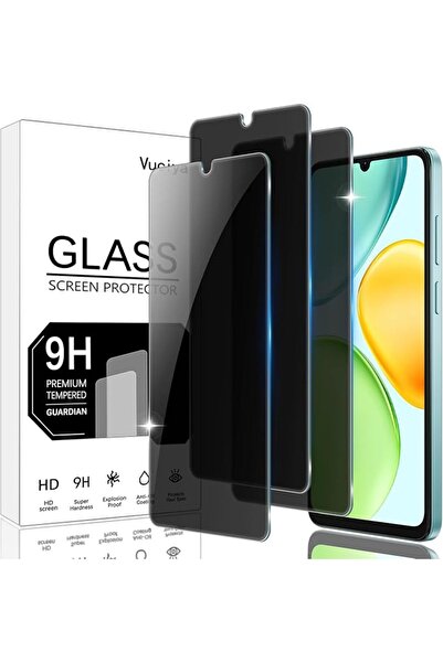 GENERAL 3 قطع من واقي الشاشة للخصوصية متوافق مع هاتف Honor X6D، طبقة حماية ضد...