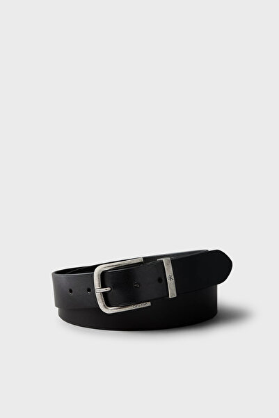 Calvin Klein Logolu Deri Kemer LV04D7128GV8L Erkek KEMER LV04D7128G V8L