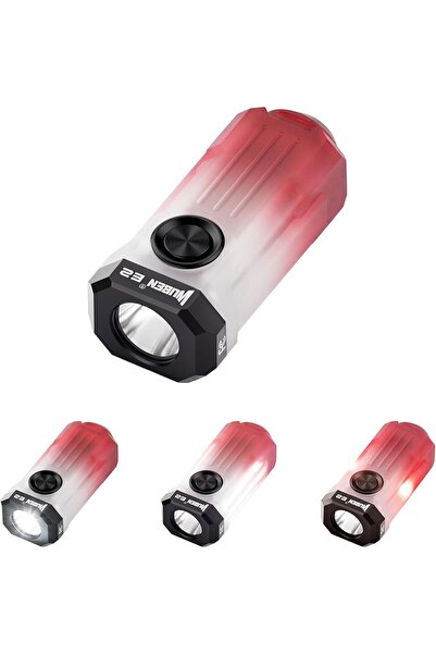Wuben E2 EDC Torch LED Rechargeable, Small Keychain 3-in-1 Pocket Torches 150...
