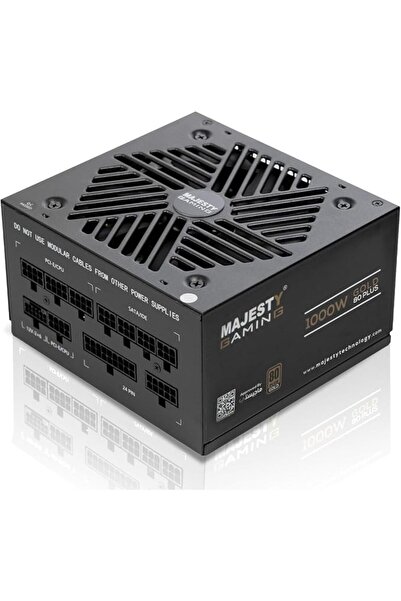 MAJESTY NORTH Majesty 1000W Gold Power Supply | RTX 50 Support | Fully Modula...