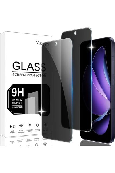 GENERAL واقي شاشة للخصوصية (عبوة من قطعتين) متوافق مع OPPO Reno13 5G، طبقة حم...