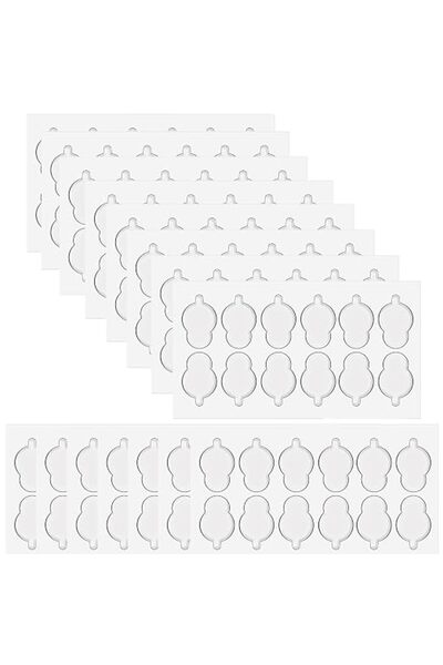 GENERAL Double Sided Clear Adhesive Tape: 180 Count Nano Adhesive Pads, Remov...