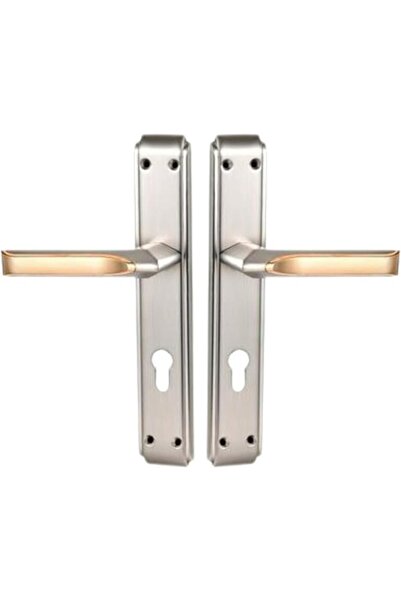 KANA Door Handle Set(Silver),Modern and Elegant Door Handle-Durable and Easy ...