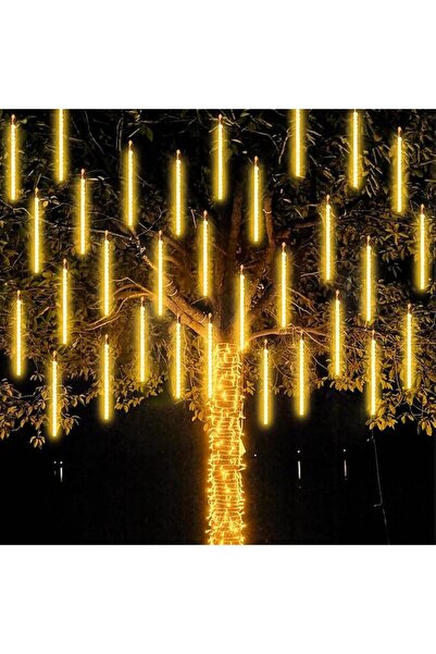 TERRIFI أضواء زخات النيازك، أضواء LED متدفقة بطول 12 بوصة مع 24 أنبوب و192 مص...