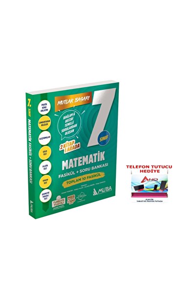 Muba Yayınları 2026-2027 Müfredat Yeni Maarif Modeli 7 Sınıf Matematik Mutlak...