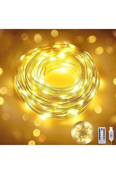 GENERAL Fairy Lights 10M/32 FT Warm 100LED USB Soft wire String Lights, Water...
