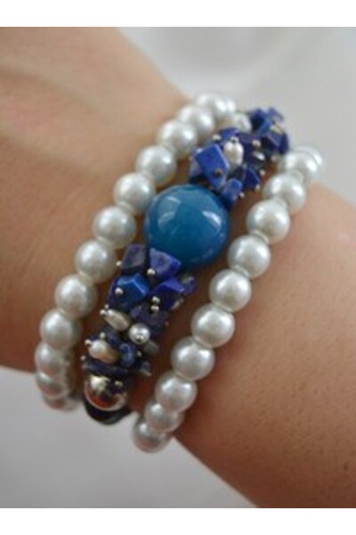 Stoneage Jade Venci Bracelet Set Multi-Colored