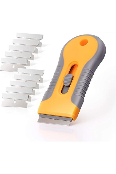 KASTWAVE Ceramic Scraper, Ceramic Scraper Car Sticker Remover Glass Stove Top...