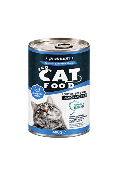 Somon Parça Etli Yetişkin Kedi Konservesi 400 g