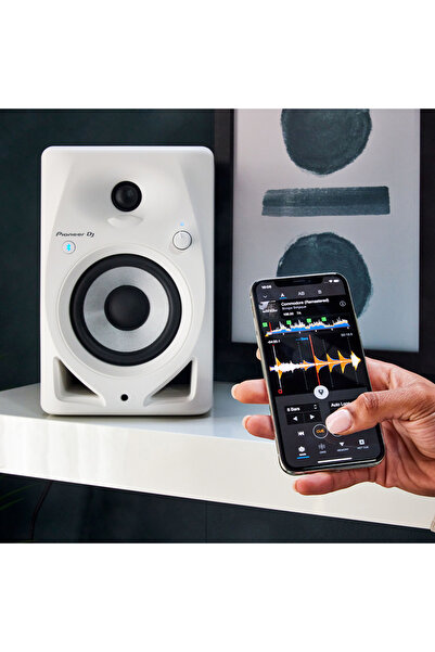 Pioneer Dj DM-50D-BT-W Bluetooth® Özellikli Stüdyo & DJ Masaüstü Monitör Hoparlör - Çift Beyaz