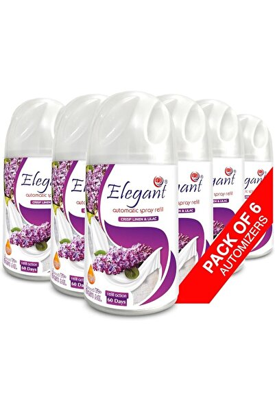 AFS Elegant عبوة إعادة تعبئة رذاذ أوتوماتيكي أنيق - كريب لينين وليلك - 250 مل...