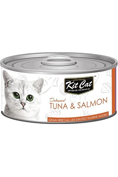 Kit Cat Deboned Wet Food Tuna Salmon Toppers 80g