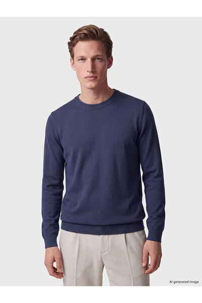 LC Waikiki Nevavm with a Difference of Opinion, Southblue Indigo Knitwear Fla...