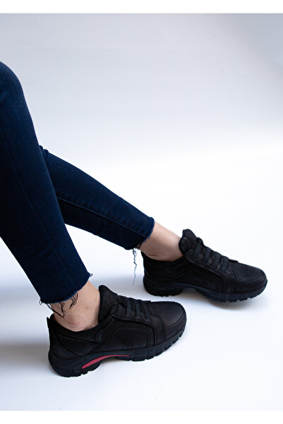 Mammamia 5506 EREN SHOES&BAG حذاء كاجوال مريح من الجلد الطبيعي نوبوك مع تفاصي...