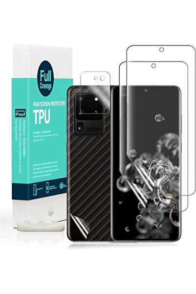 Ibywind واقي شاشة لهاتف سامسونج جالاكسي S20 ألترا 5G مقاس 6.9 بوصة، قطعتان، ف...