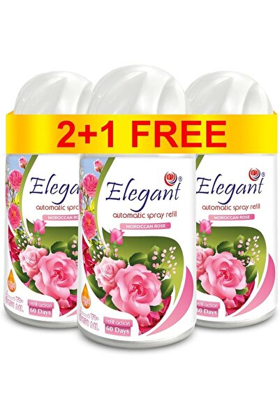 AFS Elegant إعادة تعبئة بخاخ أوتوماتيكي أنيق - رائحة الورد المغربي - 250 مل -...