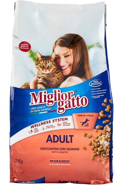 Morando Miglior Gatto Miglior Gatto/Dry Food For Cats Salmon 2 kg