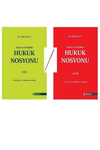 Adalet Yayınevi Hukuk Nosyonu Cilt I - II Halil Polat KALEM HEDİYELİ