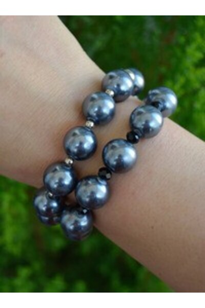 Stoneage Pearl bracelet set - multicolored -