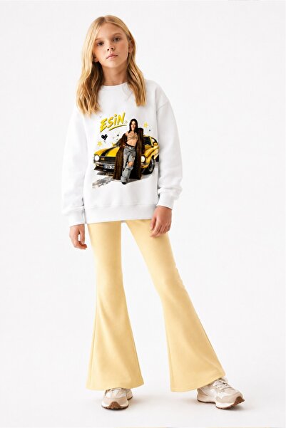 Belya Kids Wear Κοριτσίστικο Σετ Ολόσωμο Τοπ και Κάτω Μέρος Oversize με Κολάν...