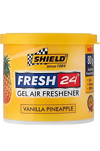 SHIELD معطر جو فريش 24 برائحة الفانيليا والأناناس 80 جرام