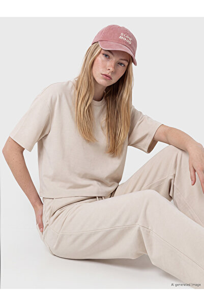 LC Waikiki Two Mt Shop Quality Xside Beige Diver Fabric Plain Oversize Short ...