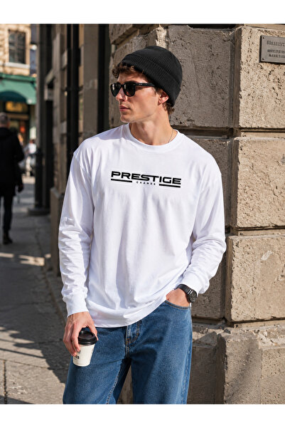 URBANTRENDSTORE Premium Basic Long Sleeve T-Shirt Printed 100% Cotton