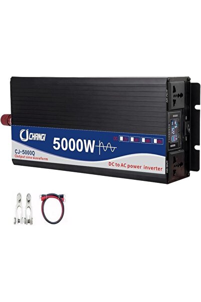 GENERAL Pure Sine Wave Power Inverter, DC 24V to AC 220V 230V Converter, Car ...