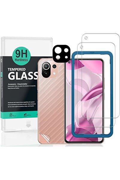 Ibywind واقي شاشة لهاتف شاومي 11 لايت 5G/5G NE/4G مقاس 6.55 بوصة، عبوة من قطع...