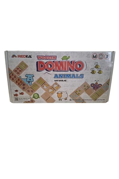 Ahşap Domino Hayvanlar