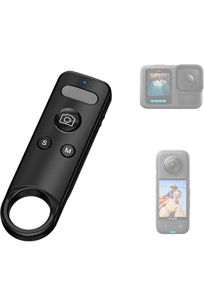 GENERAL جهاز تحكم عن بعد لاسلكي بتقنية البلوتوث لكاميرات Insta360 X5 X4 Ace P...