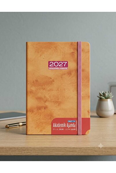 Gıpta 2027 Akademik Ajanda 17X24 Haftalık İplik Dikişli Sert Kapak Ajanda160-PSK