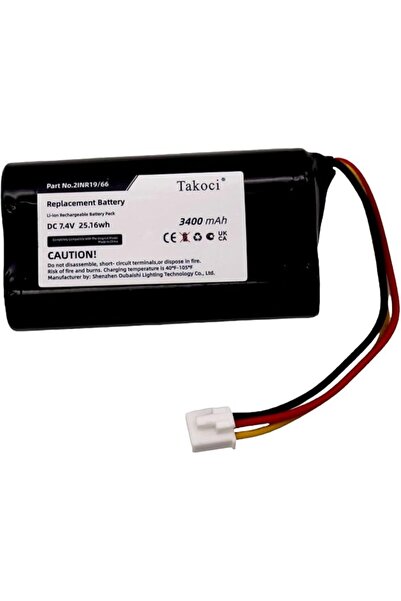 GENERAL Replacement Battery for Bang & Olufsen 11400, 1140026, BeoPlay P6，7.4...