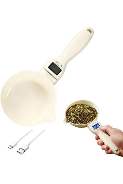 MAKINGTEC Digital Measuring Spoon, New Digital Food Measuring Scoop Scale For...