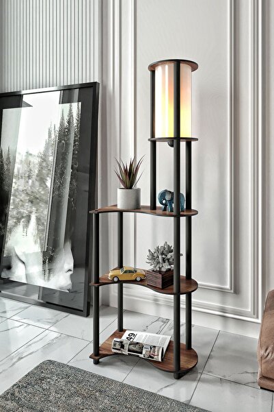 Supply Home Estilo Madran Ceviz Rafli Lambader 140 cm MDF Dekoratif Modern Ko...