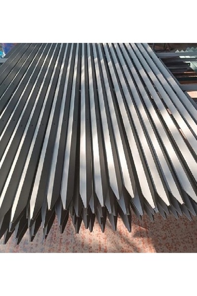 Metlino 10 Adet 150 Cm 30x30 Köşebent Demiri 3 Delikli Bahçe Çit Direği Çit Demiri Antipas Boyalı